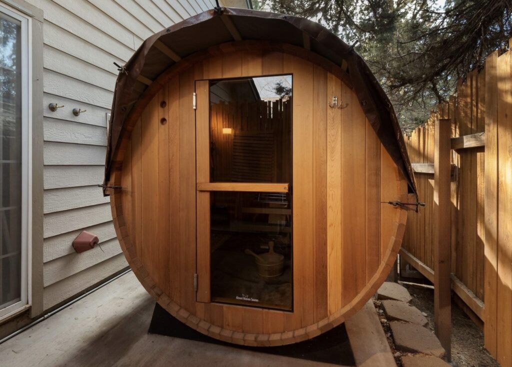 Funky sauna in Bend Oregon