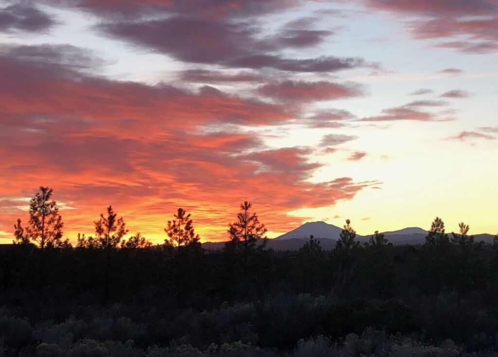 Bend Oregon sunset